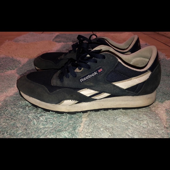 Men’s Reebok Classic Navy Sneaker Shoe Size 9.5 main image 7